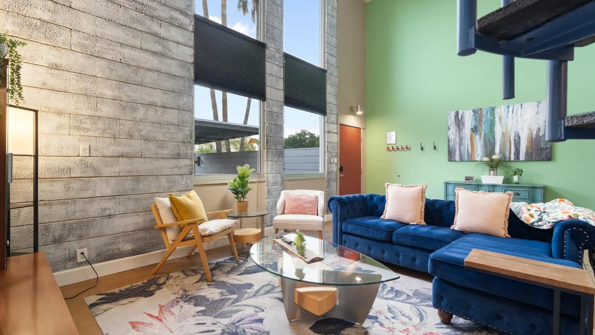 Ferienhaus Villa Chic & Cozy Midtown 1Br Pool Prime Location Phoenix USA